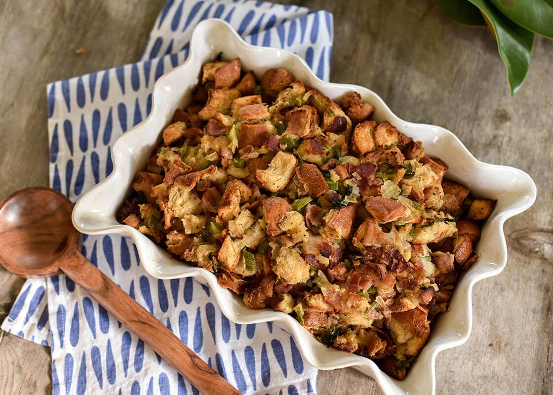 Signature White 13 Ruffle Casserole
