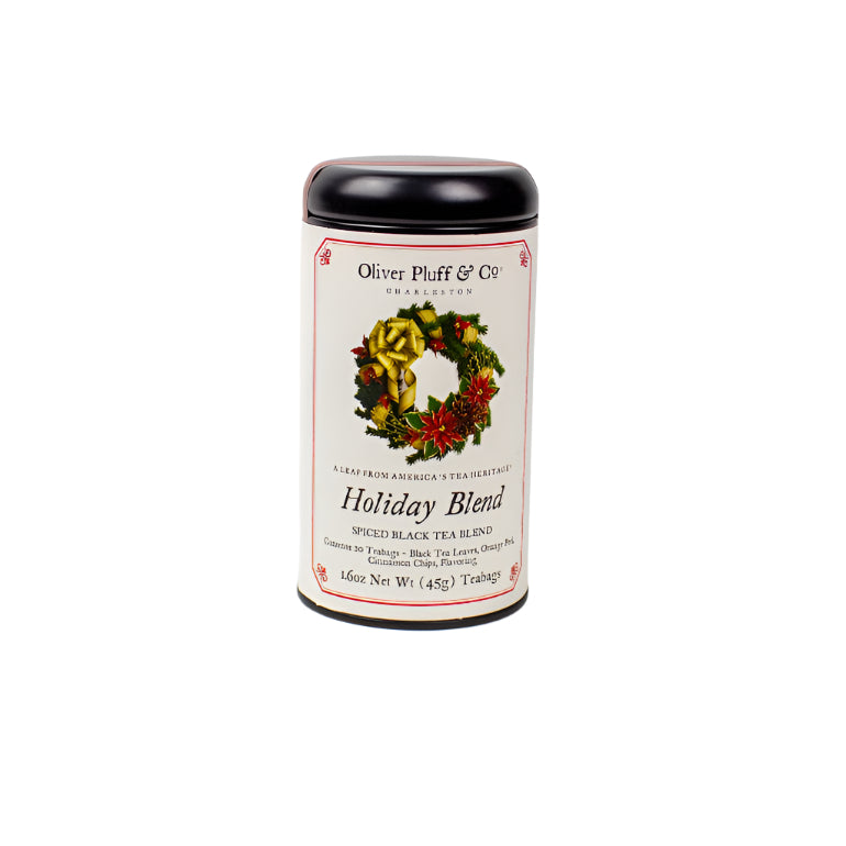 Oliver Pluff's Holiday Blend - Tea Bags in Signature Tea Tin