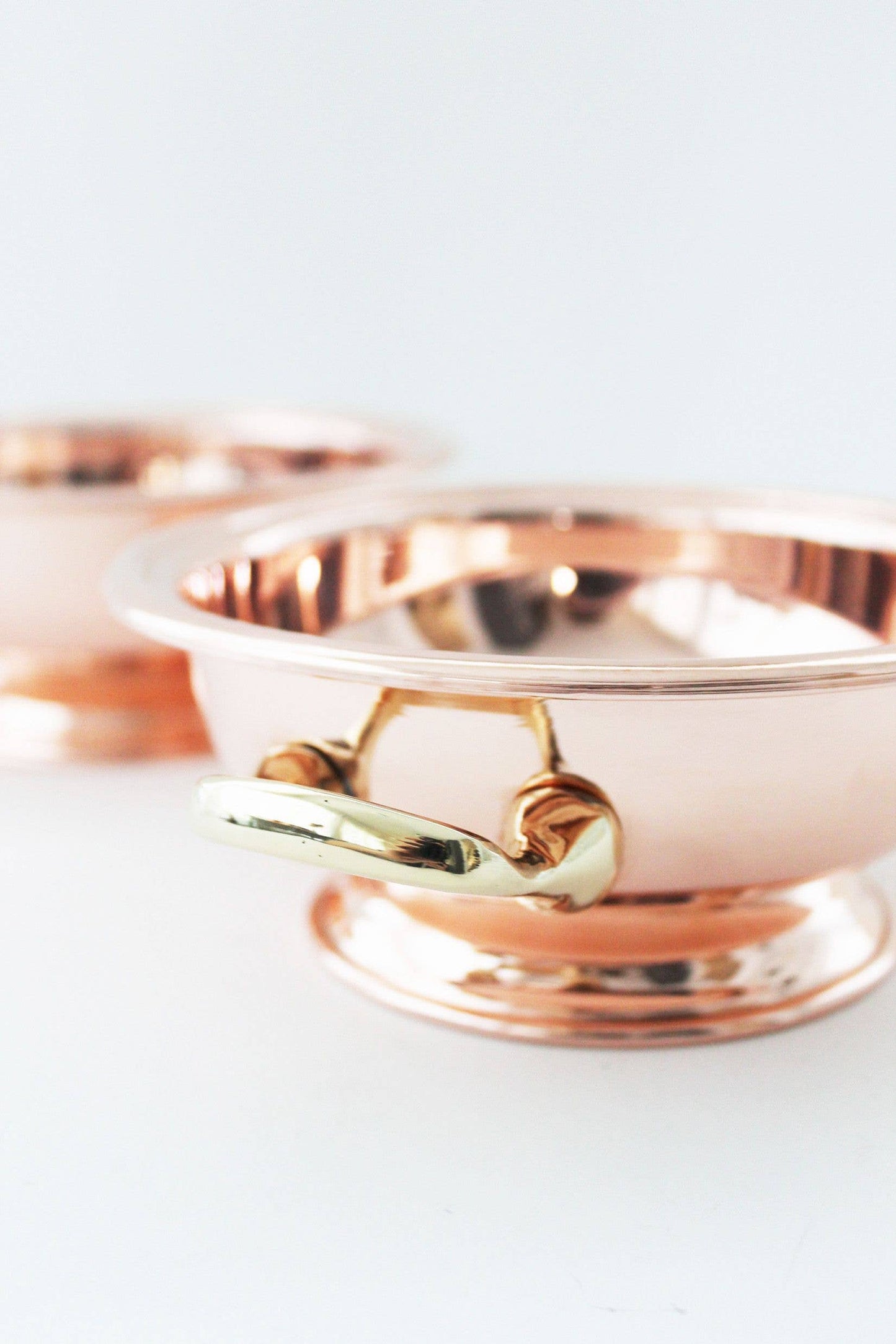 Copper Vintage Inspired Pedestal Bowl