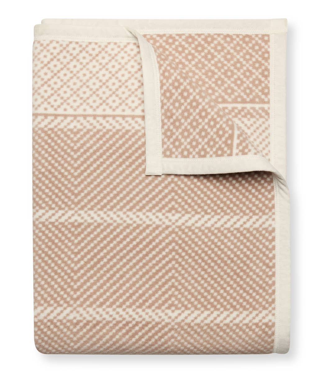 Old Port Herringbone Tan Original Blanket - Chappy Wrap