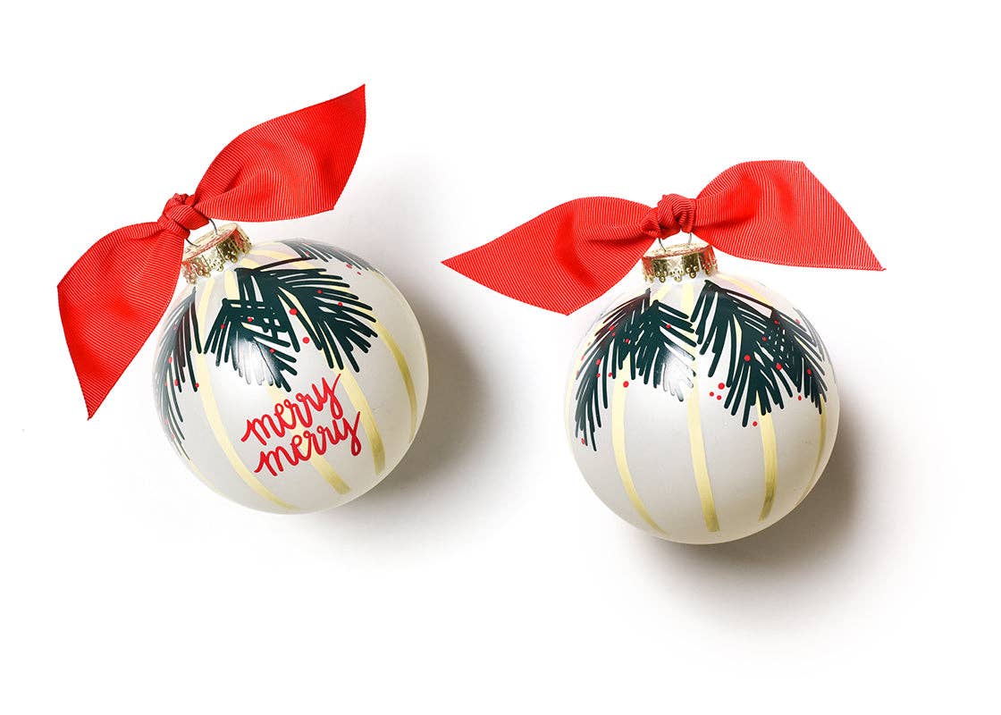 Balsam and Berry Glass Ornament