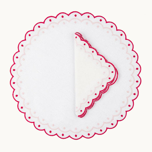Carmen Linen Red Placemat