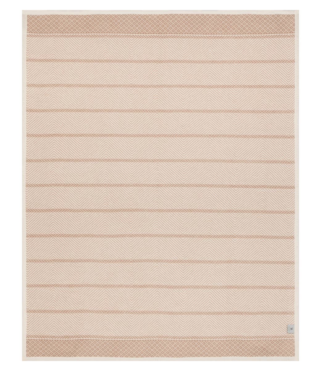 Old Port Herringbone Tan Original Blanket - Chappy Wrap